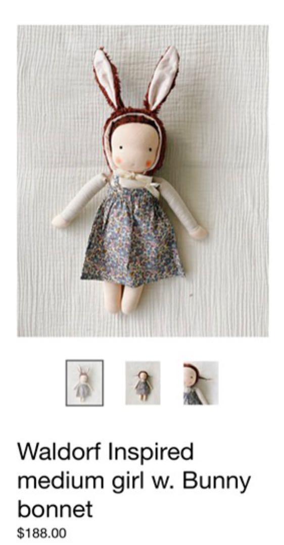 little kin studio medium 人形　女の子　着せ替え little kin studio medium girl