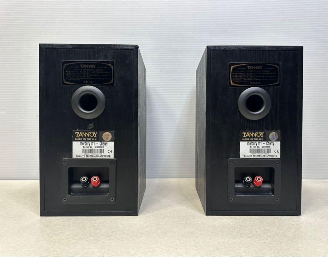 TANNOY ブックシェルフスピーカー 木目調 mercury m1 - メルカリ