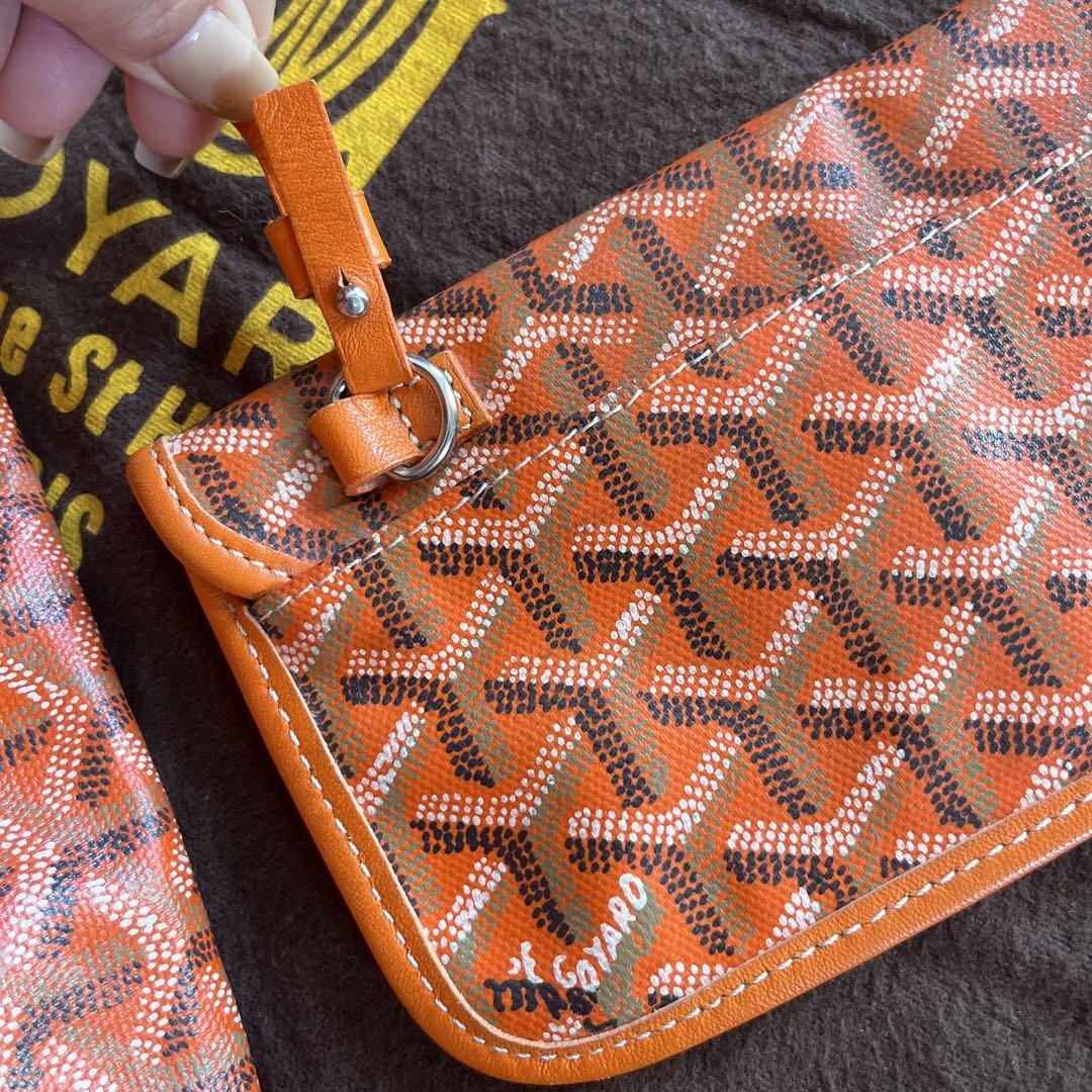 Goyard サンルイ pm トートバッグ　オレンジ