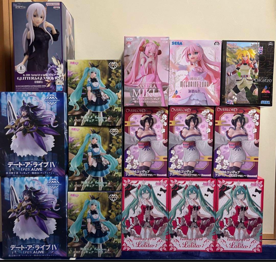 初音ミクやリゼロなど 美少女プライズフィギュア24種セット その他