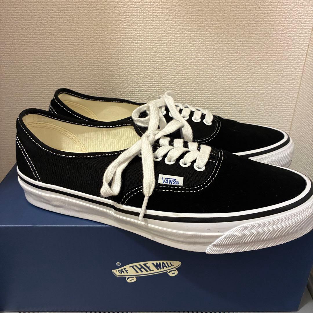 VANS オーセンティック プレミアム 黒 OG 28.0 OVY