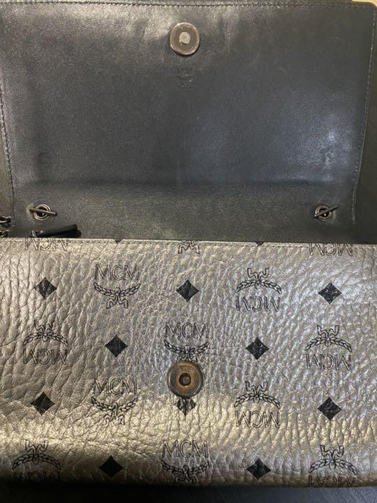 人気正規品 値下げ ショルダーバッグ シルバー チェーンウォレット YbiKL-m91360613818 MCM エムシーエム 低価在庫あ