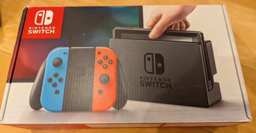 Nintendo Switch ネオンブルー/レッド 本体 / 外箱付属品あり