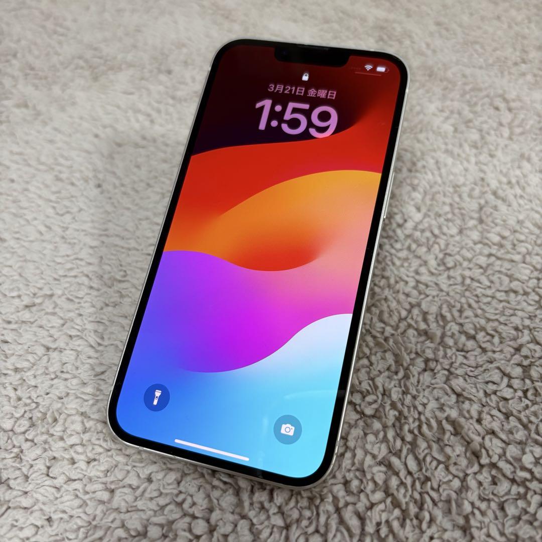 iPhone 13 512GB SIMフリー ホワイト スターライト