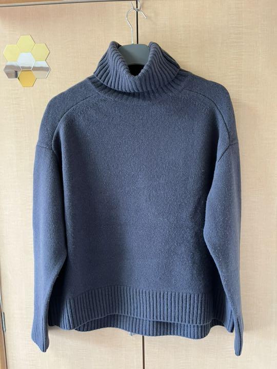 したボトム ENA AQUAハイネックワイドプルオーバー nqe6T-m91361440758 ットです
