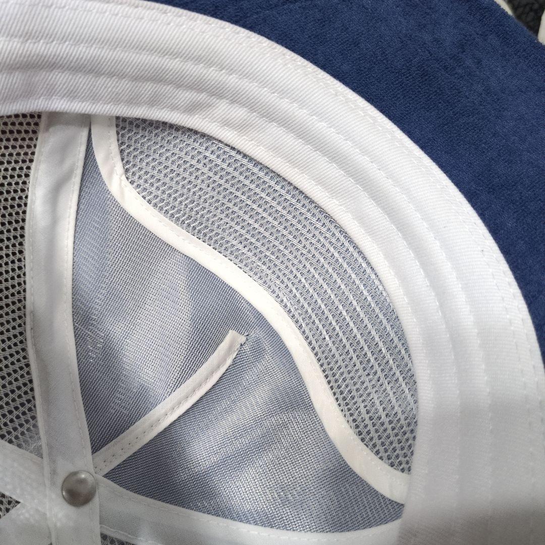 帽子 Supreme terry mesh back 5 panel blue