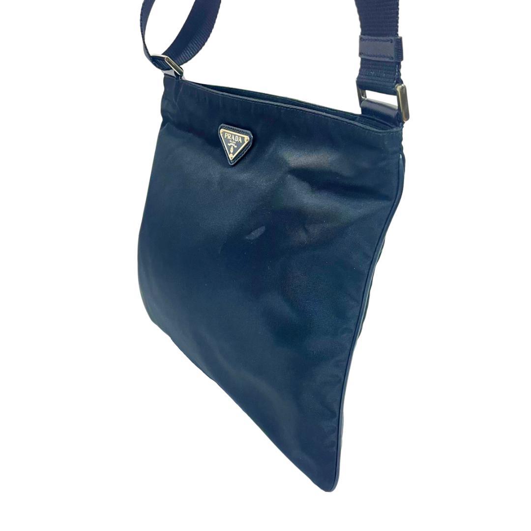 特価人気 プラダ ブラック ナイロン レザー Erxy0-m91362840139 PRADA ショルダーバッグ 大人気100%新品