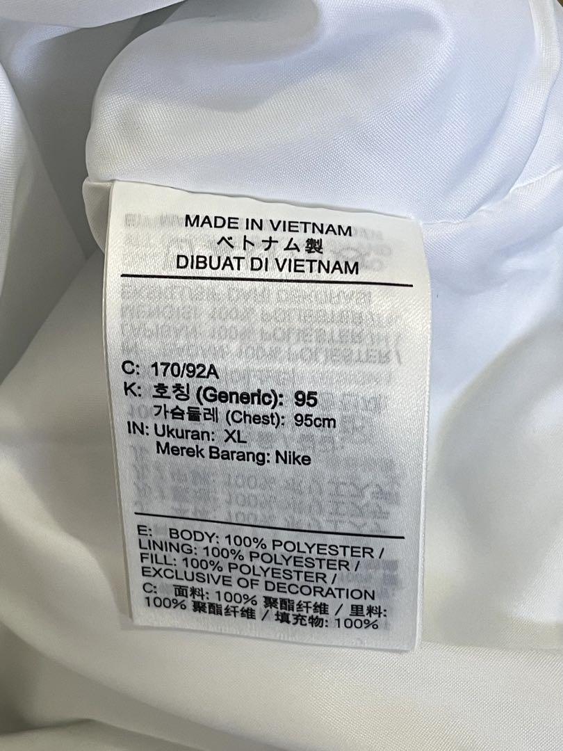 NIKE ナイキ ベンチコート ロングコート 中綿 白 レディース XL