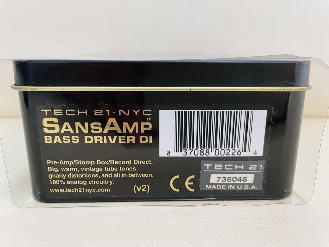【最終値下げ】 TECH21 SANSAMP BASS DRIVER DI V2