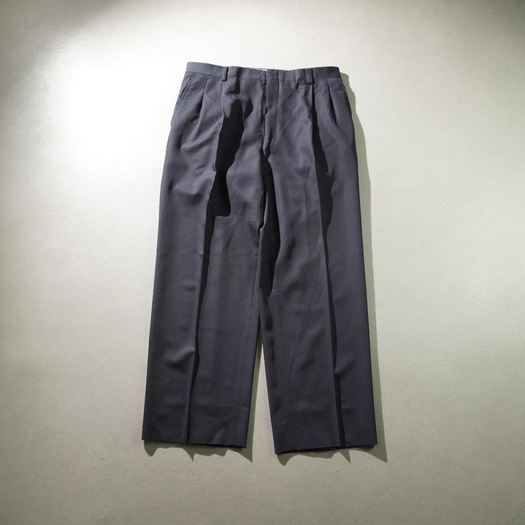 80s GIVENCHY ダブルセットアップスーツ ダークグレー/DW284 スーツ
