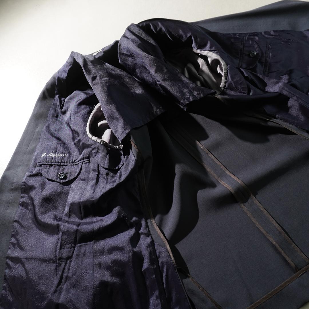 80s GIVENCHY ダブルセットアップスーツ ダークグレー/DW284 スーツ