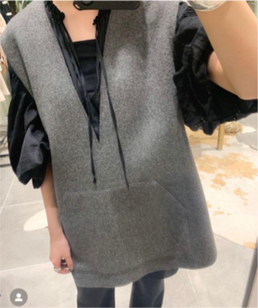 新品♡plage WO ウールオーバーベスト - メルカリ 【はこぽす対応商品】 WOオーバーベスト お値引き 新品 Plage ベスト/ジレ