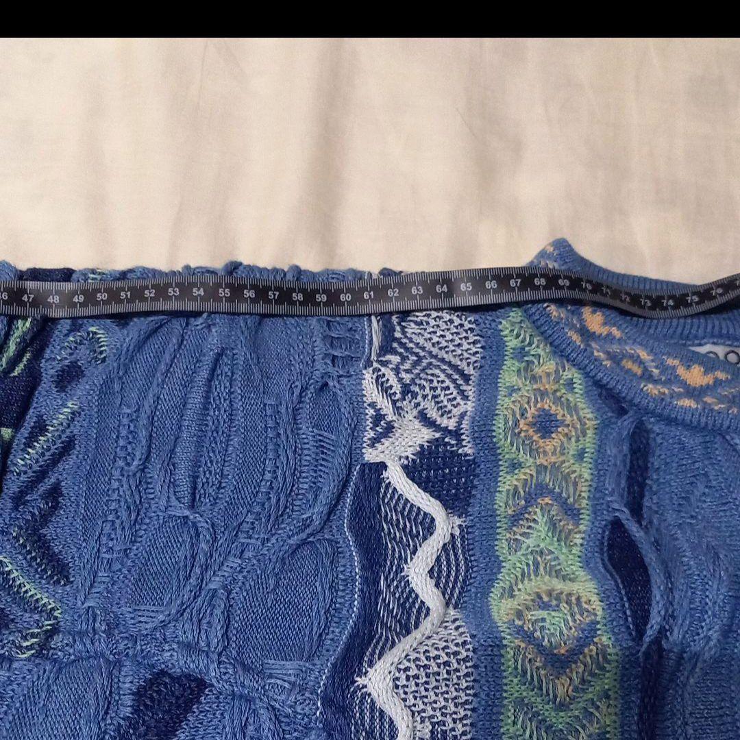 超歓迎安い COOGI ニット クージー ZdtDb-m91369940694 BLUES 国産超激安