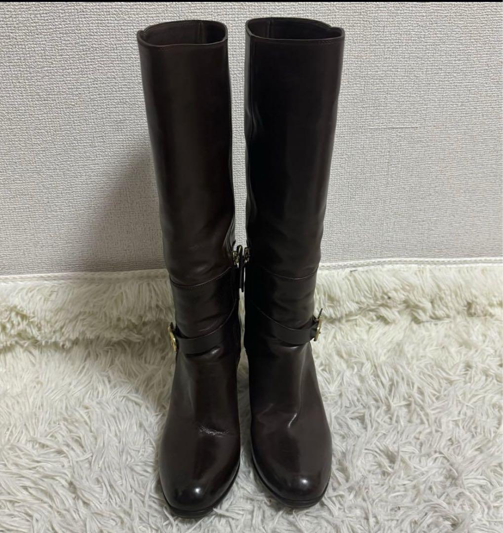 美品✨SARTORE サルトル　ロングブーツ　ジョッキーブーツ　ブラウン