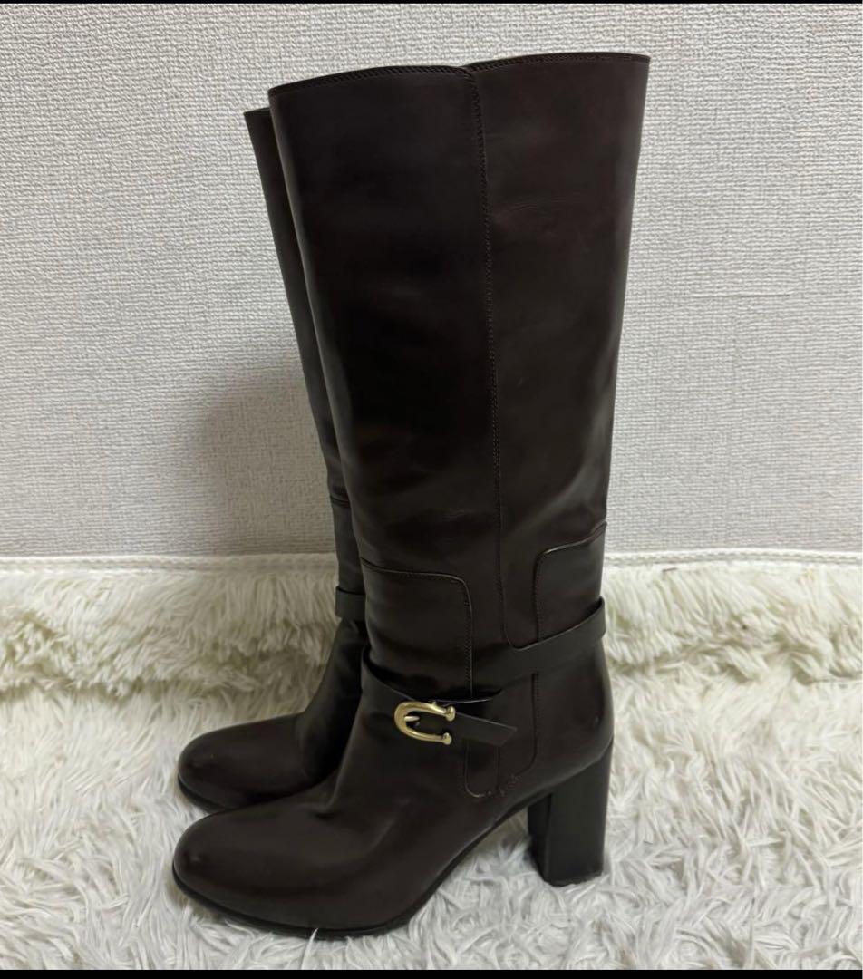 美品✨SARTORE サルトル　ロングブーツ　ジョッキーブーツ　ブラウン