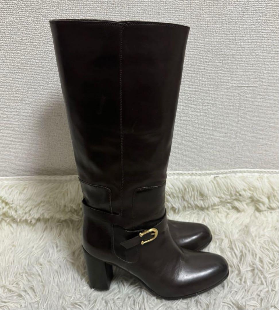 美品✨SARTORE サルトル　ロングブーツ　ジョッキーブーツ　ブラウン