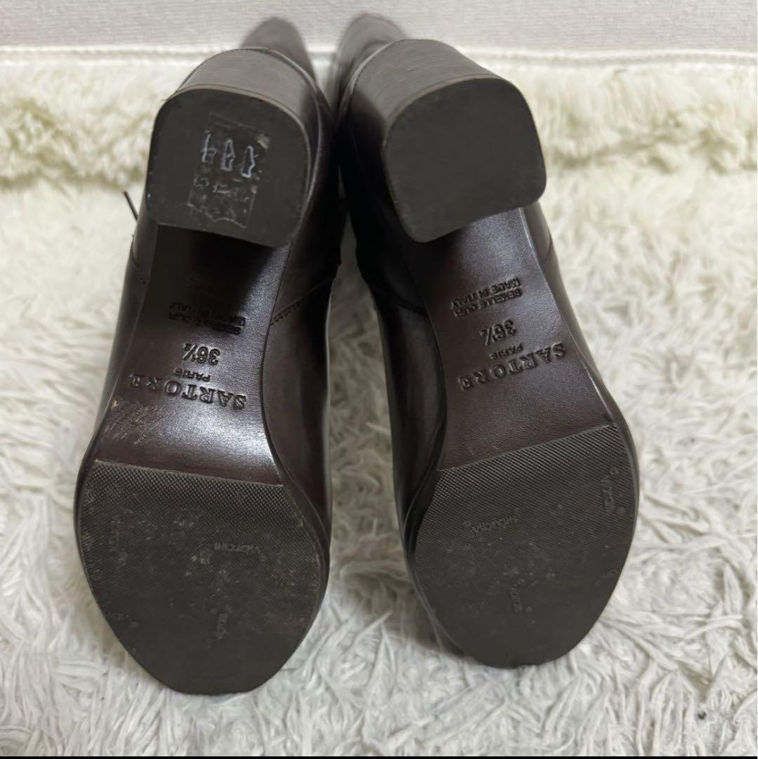 美品✨SARTORE サルトル　ロングブーツ　ジョッキーブーツ　ブラウン
