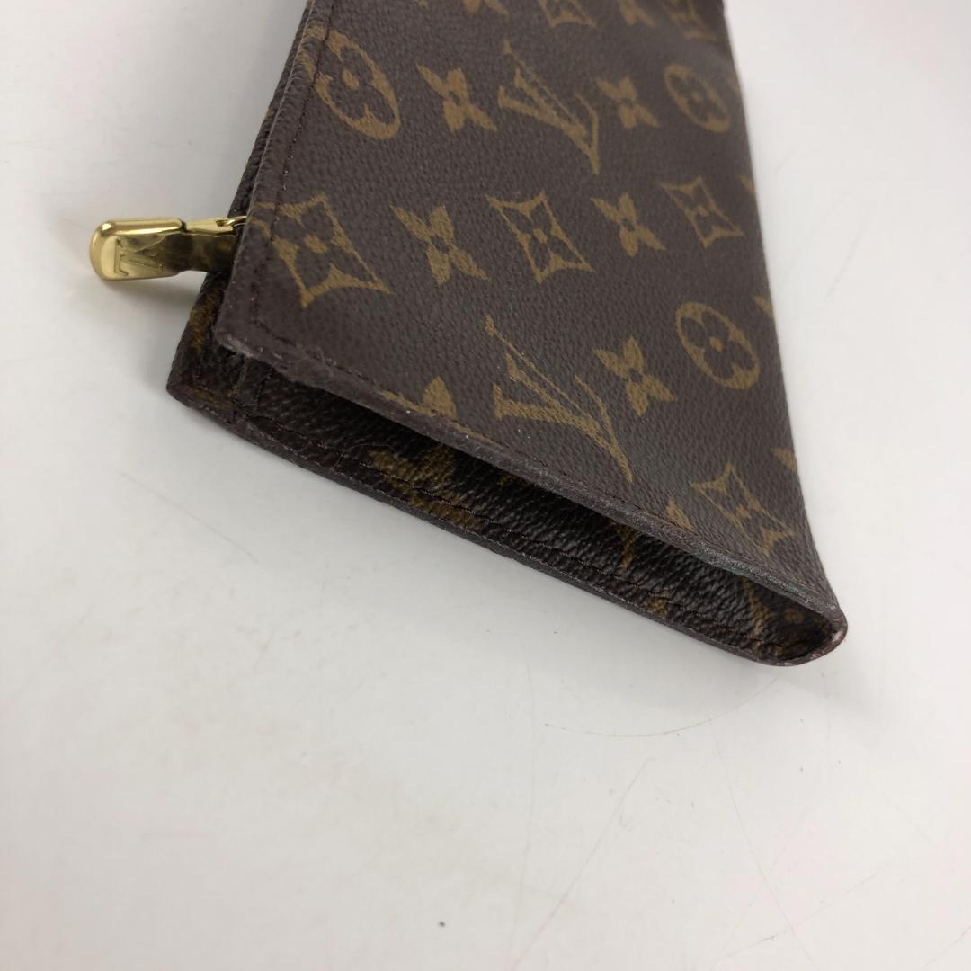 LOUIS VUITTON ルイヴィトン モノグラム バケット ポーチ ブラウン