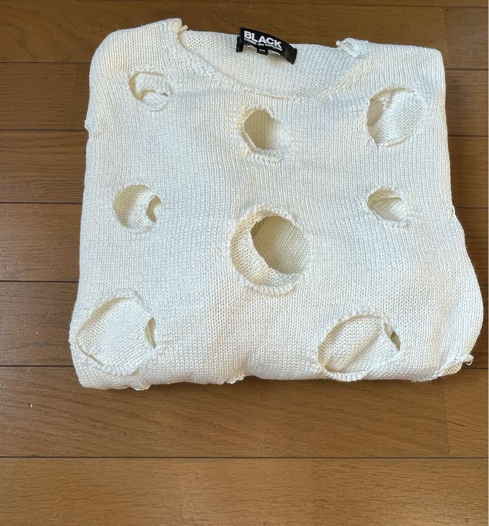 BLACK COMME des GARÇONS　 ホール　ニット