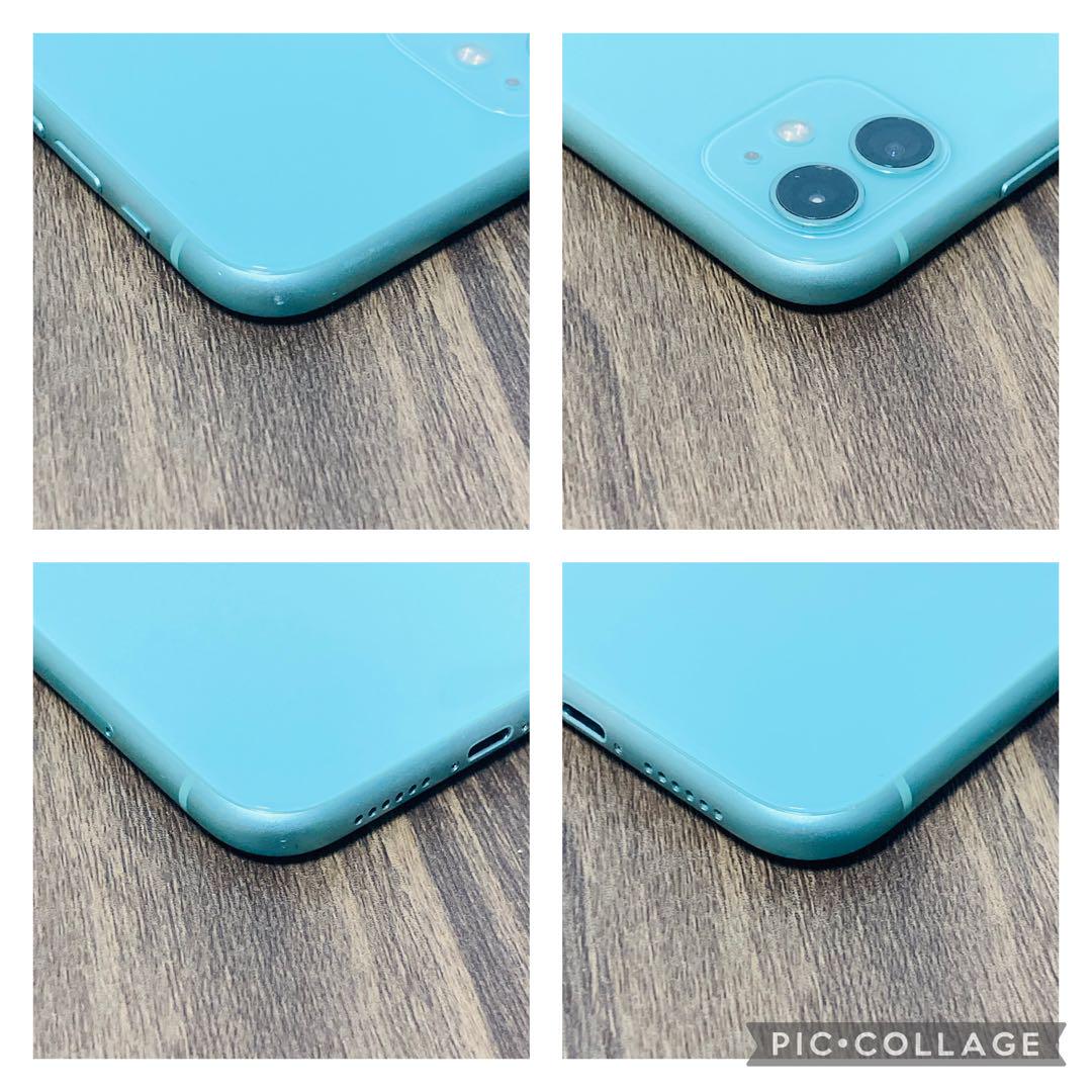 【美品】 iPhone11 グリーン 256GB SIMフリー 新品電池　334
