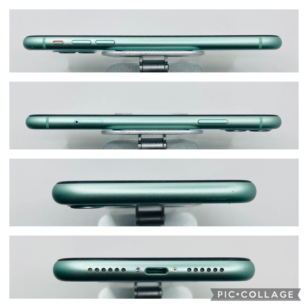 【美品】 iPhone11 グリーン 256GB SIMフリー 新品電池　334
