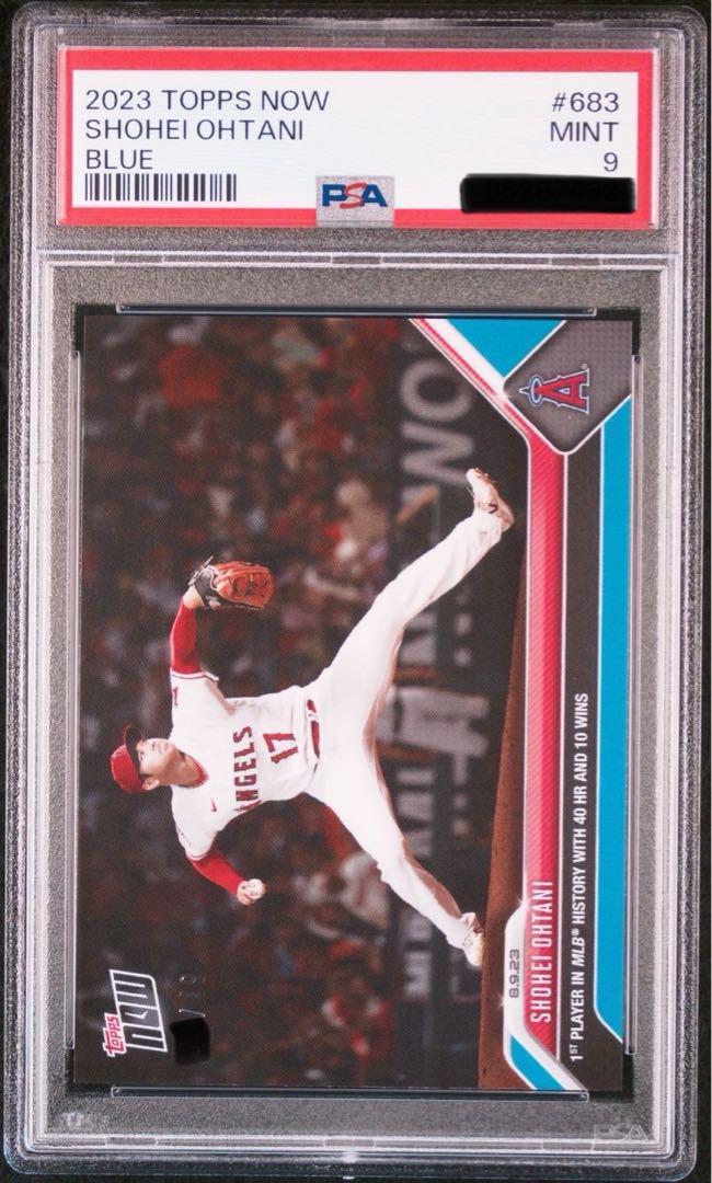 【PSA9】【49シリ】大谷 翔平 Topps Now パラレルカード