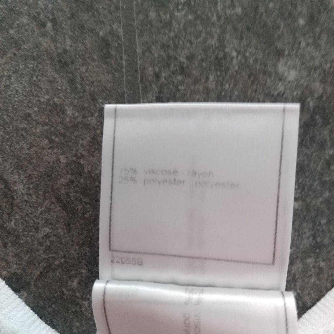 CHANELシャネル COCOマークホワイトニット半袖size36 - メルカリ