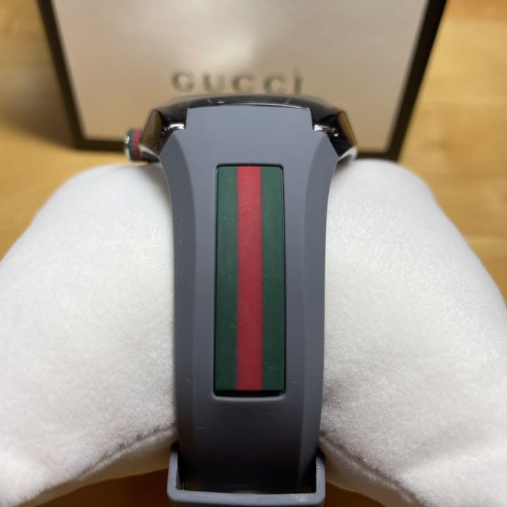 得価新品 GUCCI グッチ 腕時計 ラバーベルト クォーツ eB7M5-m91375113804 人気爆買い