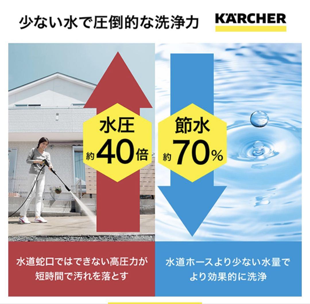 KARCHER K3上位モデル高圧洗浄機 本体