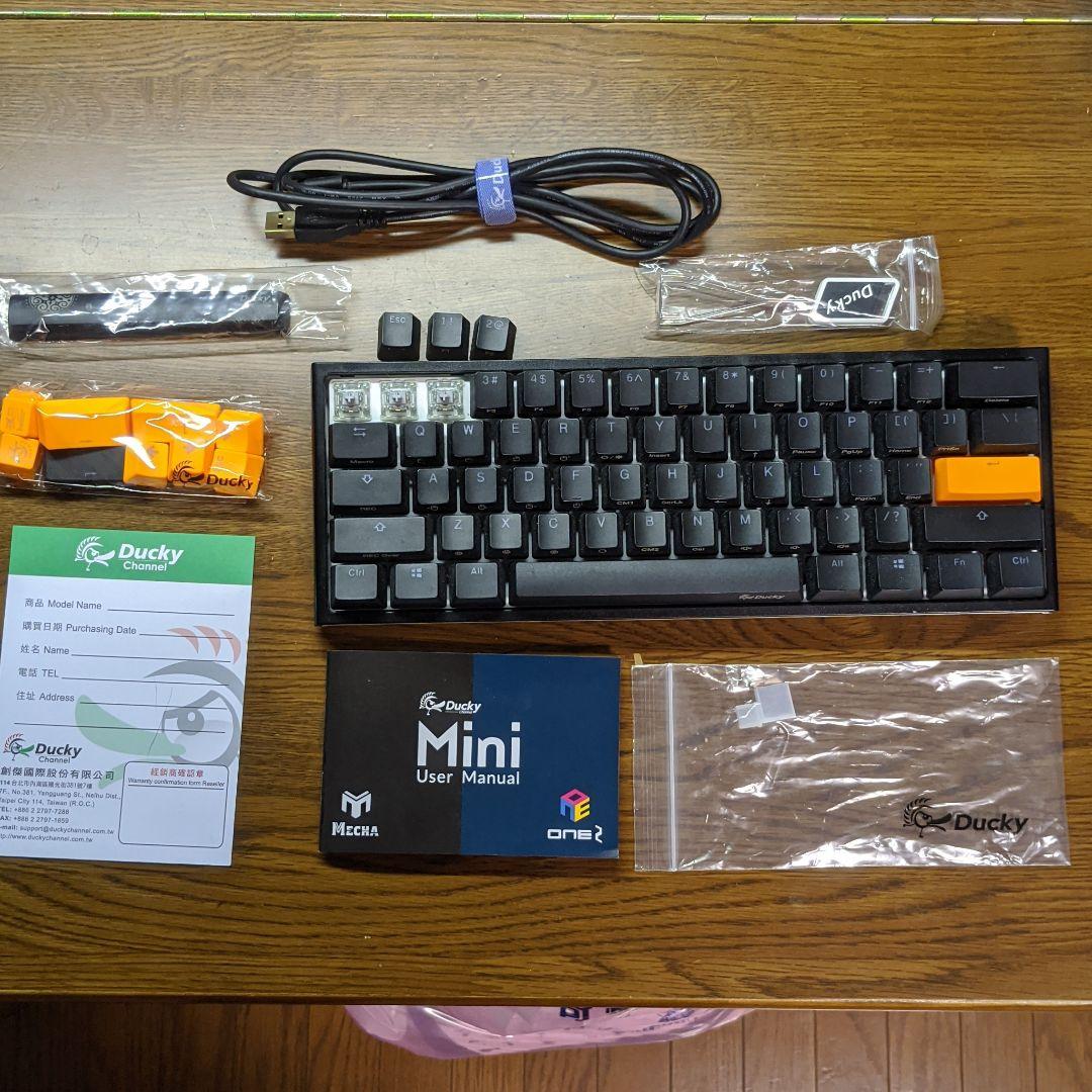 Ducky Channel ONE 2 MINI 60% 銀軸 うまし様専用 gRA7L-m91377681534 再入荷