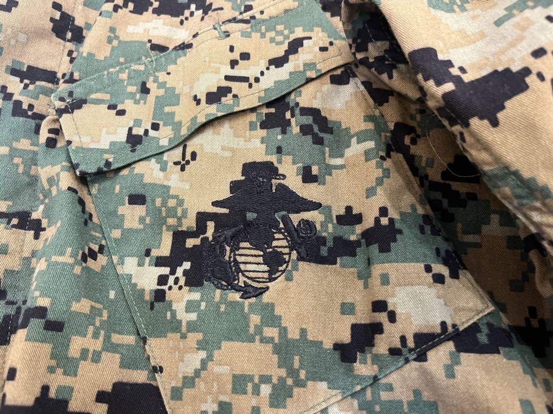 米軍放出品 実物 海兵隊 USMC マーパット 迷彩服 DBU サバゲー