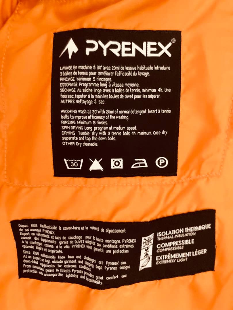 PYRENEX オレンジ