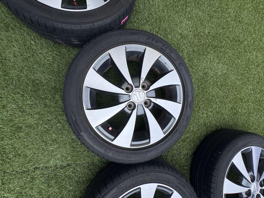 スズキMH23S ワゴンR スティングレー165/55R15 タイヤ付 アルミ