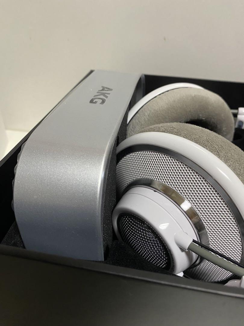 AKG ワイヤレスヘッドホン ホワイト オープンエアー型スタジオヘッドホン AKG N9 Hybrid | ワイヤレスノイズキャンセリングオーバーイヤー