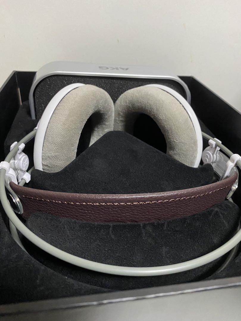 AKG ワイヤレスヘッドホン ホワイト オープンエアー型スタジオヘッドホン AKG N9 Hybrid | ワイヤレスノイズキャンセリングオーバーイヤー