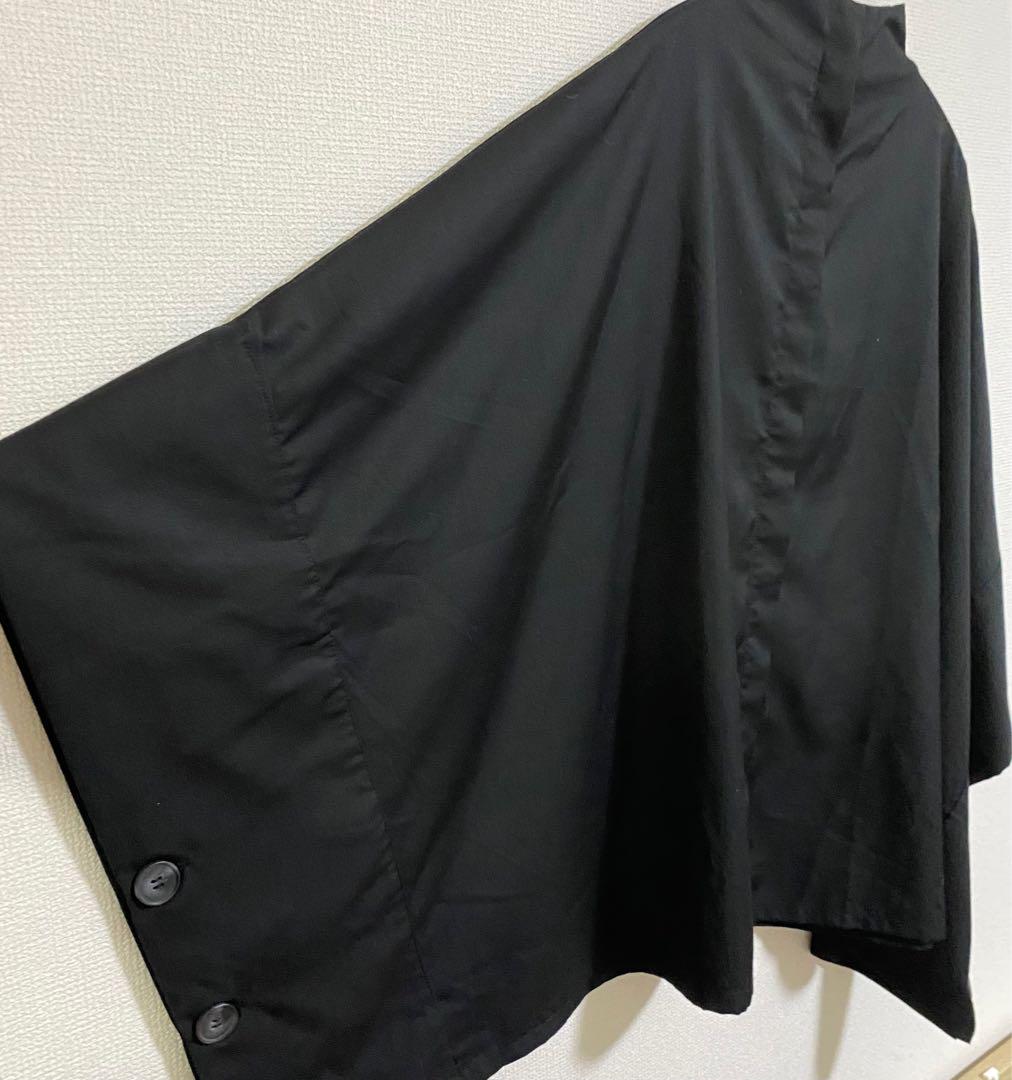 ◈◆antiqua◆◈ ポンチョ アウター 羽織り 無地 前開き