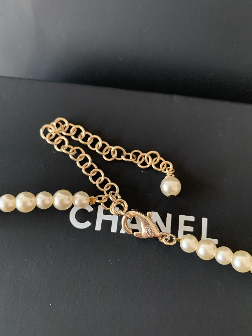 安い CHANEL パール スター 星 ラインストーン シルバー ブレスレット CC アクセサリー
