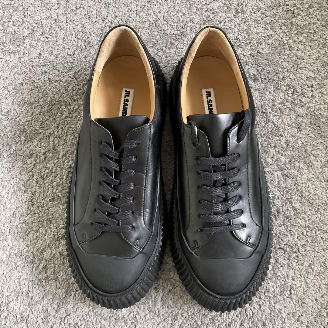 新品未使用 JIL SANDER / レザープラットフォームスニーカー 新品未使用 JIL SANDER / レザープラットフォームスニーカー