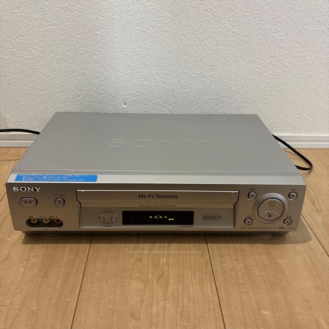 メンテ済み Sony VHSビデオカセットデッキ SLV-NX11 ブランド