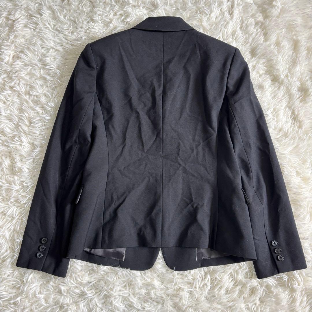 マリクレール スーツ ブラック ジャケット 長袖 スカートセット a3488