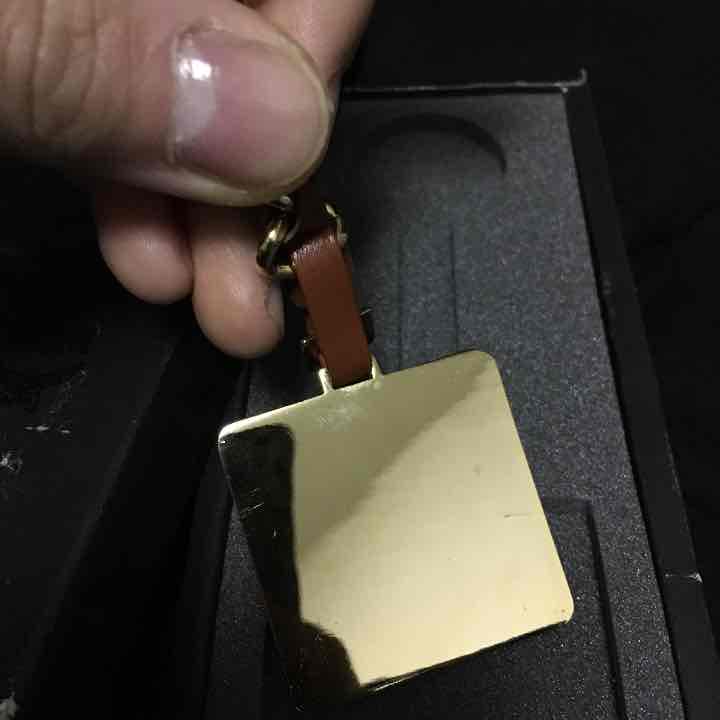 MCM キーホルダー ゴールド