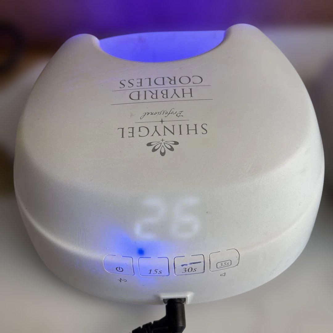 SHINYGEL HYBRID CORDLESS LEDUV ネイルライト 4台