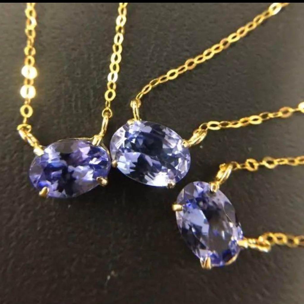 お得高品質 Xmas価格❤1カラットタンザナイト ネックレス&ブレスレットセット s0u4p-m91394952609 在庫新品