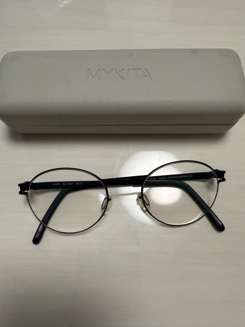 MYKITA ブラック PEACH 中古　度入り