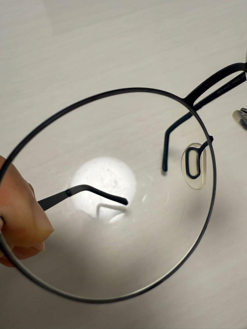MYKITA ブラック PEACH 中古　度入り