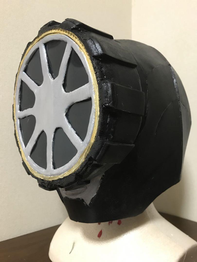 ブンブラック　ブンブンジャー　大人用　コスプレ　マスク　1/1
