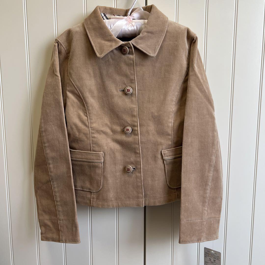 ☆BURBERRY☆バーバリー コーディロイジャケット 女の子 130