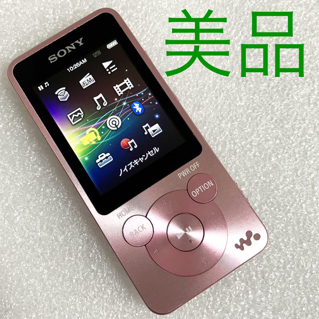 美品 バッテリー良好】ソニー ウォークマン NW-S14 8GB 薄ピンク