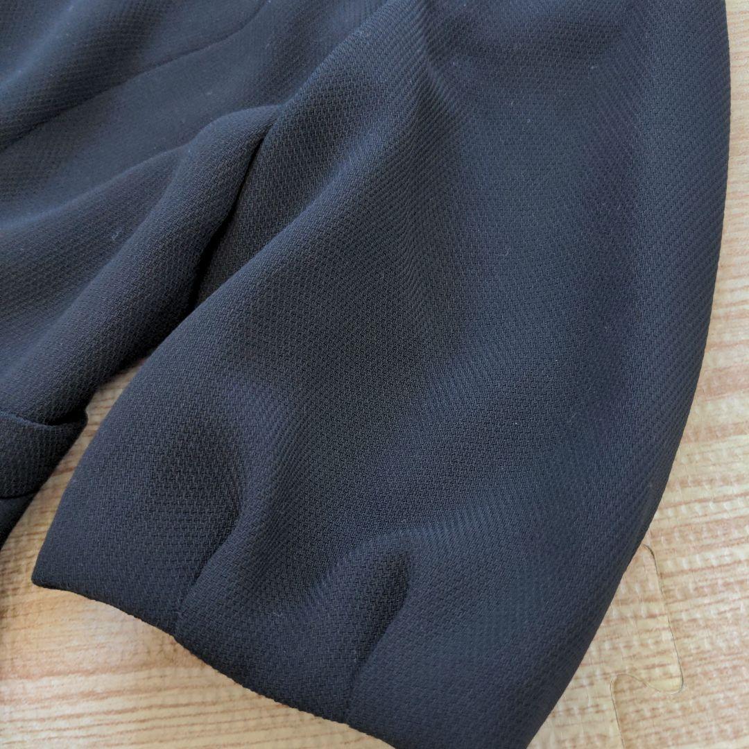 【美品礼服】エルアンノアール　ノーカラーワンピース　スーツセット　東京ソワール