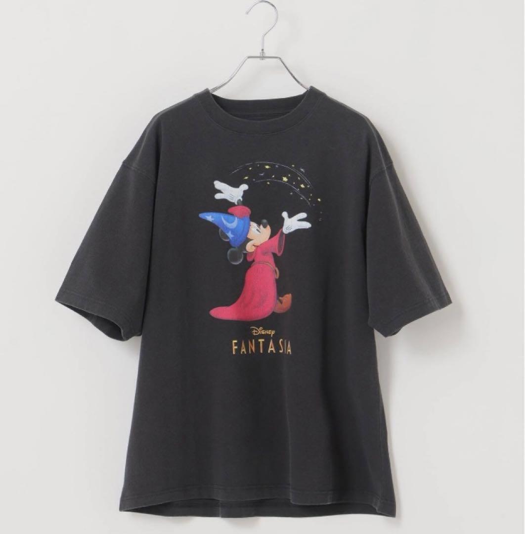 【楽ギフ_のし宛書】 新品 ミッキー ファンタジスタ 別注ヴィンテージ加工Tシャツ トップス